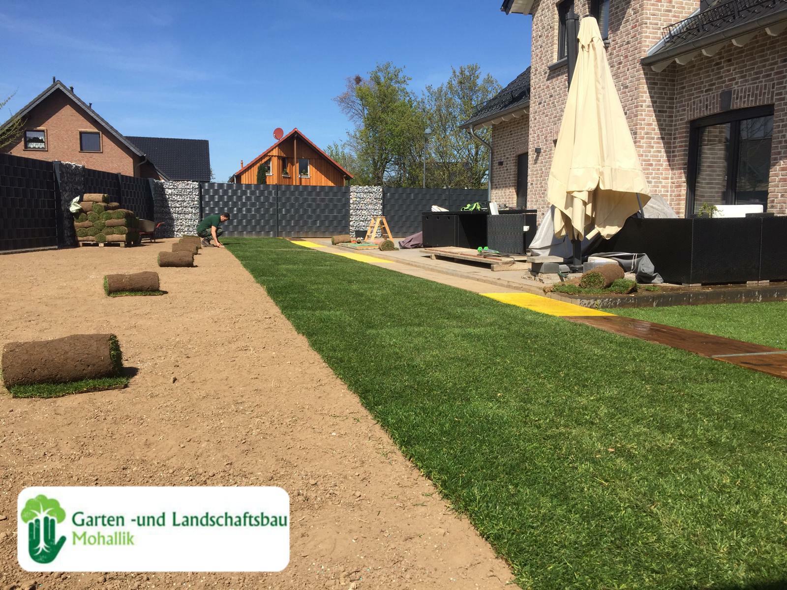 Rollrasen Gartengestaltung Mohallik Troisdorf